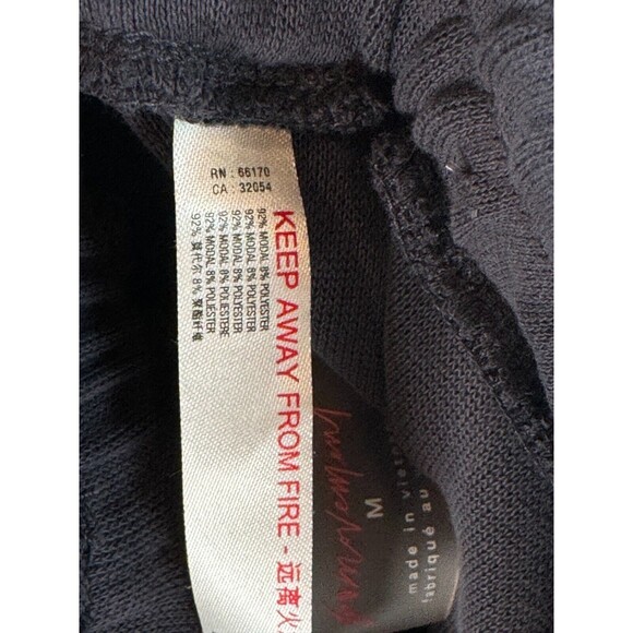 Free People Womens Pants Navy Blue Back Into It Sweatpants Tapered Jogger Medium - Picture 8 of 10